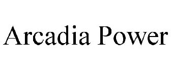 ARCADIA POWER