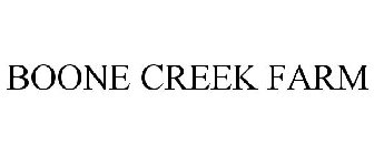 BOONE CREEK FARM