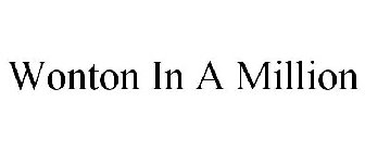 WONTON IN A MILLION