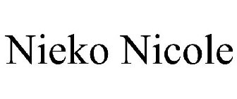 NIEKO NICOLE