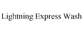 LIGHTNING EXPRESS WASH
