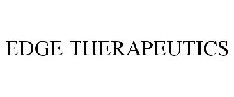 EDGE THERAPEUTICS