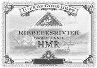 RIEBEEKSRIVIER SWARTLAND HMR CAPE OF GOOD HOPE POSTAGE ONE SHILLING CAPE OF GOOD HOPE AR