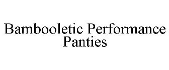 BAMBOOLETIC PERFORMANCE PANTIES