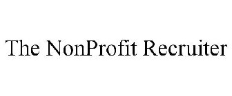 THE NONPROFIT RECRUITER