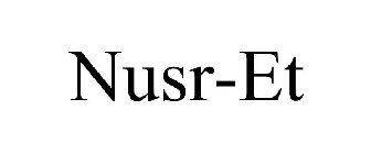 NUSR-ET