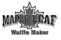 MAPLE LEAF WAFFLE MAKER