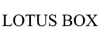 LOTUS BOX