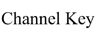 CHANNEL KEY
