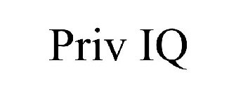 PRIV IQ