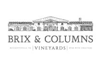 BRIX & COLUMNS VINEYARDS MCGAHEYSVILLE,VA WINE WITH STRUCTUREA WINE WITH STRUCTURE