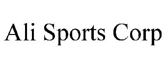 ALI SPORTS CORP