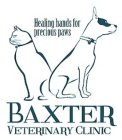 BAXTER VETERINARY CLINIC HEALING HANDS FOR PRECIOUS PAWSOR PRECIOUS PAWS