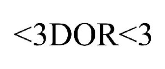 <3DOR<3