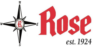 R ROSE EST. 1924 NESW