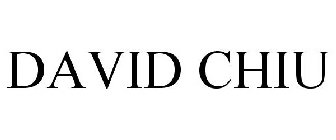 DAVID CHIU