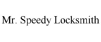 MR. SPEEDY LOCKSMITH