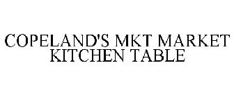 COPELAND'S MKT MARKET KITCHEN TABLE