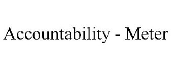 ACCOUNTABILITY - METER