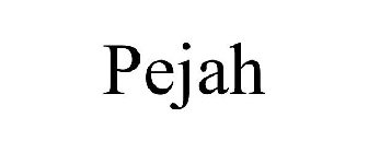 PEJAH