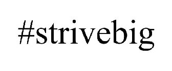 #STRIVEBIG