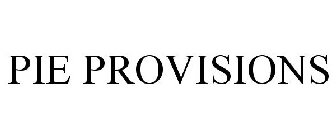 PIE PROVISIONS
