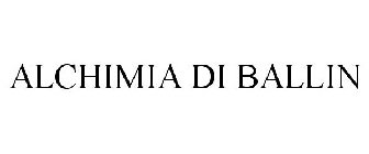 ALCHIMIA DI BALLIN