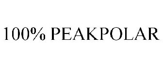 100% PEAKPOLAR