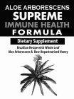 ALOE ARBORESCENS SUPREME IMMUNE HEALTH FORMULA DIETARY SUPPLEMENT BRAZILIAN RECIPE WITH WHOLE LEAF ALOE ARBORESCENS & RAW UNPASTEURIZED HONEY
