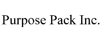 PURPOSE PACK INC.