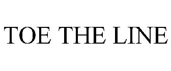TOE THE LINE