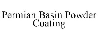 PERMIAN BASIN POWDER COATING