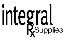 INTEGRAL RXSUPPLIES