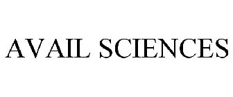 AVAIL SCIENCES