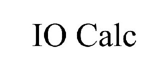 IO CALC
