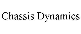 CHASSIS DYNAMICS