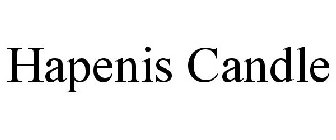 HAPENIS CANDLE