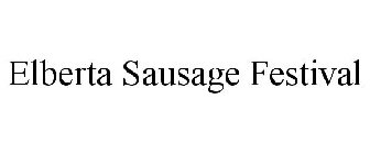 ELBERTA SAUSAGE FESTIVAL