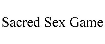 SACRED SEX GAME