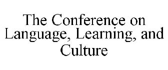 THE CONFERENCE ON LANGUAGE, LEARNING, AND CULTURE