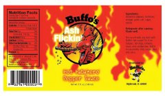 BUFFO'S ASH FLICKIN' HOT HABANERO PEPPER SAUCE