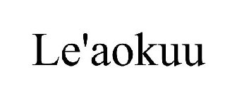 LE'AOKUU
