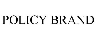 POLICY BRAND