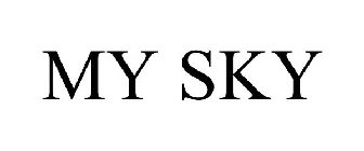 MY SKY