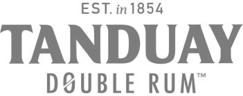 EST. IN 1854 TANDUAY DOUBLE RUM