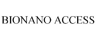 BIONANO ACCESS