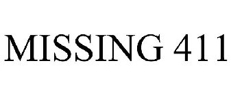 MISSING 411