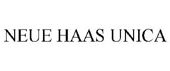 NEUE HAAS UNICA