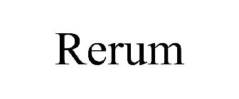 RERUM