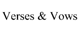 VERSES & VOWS